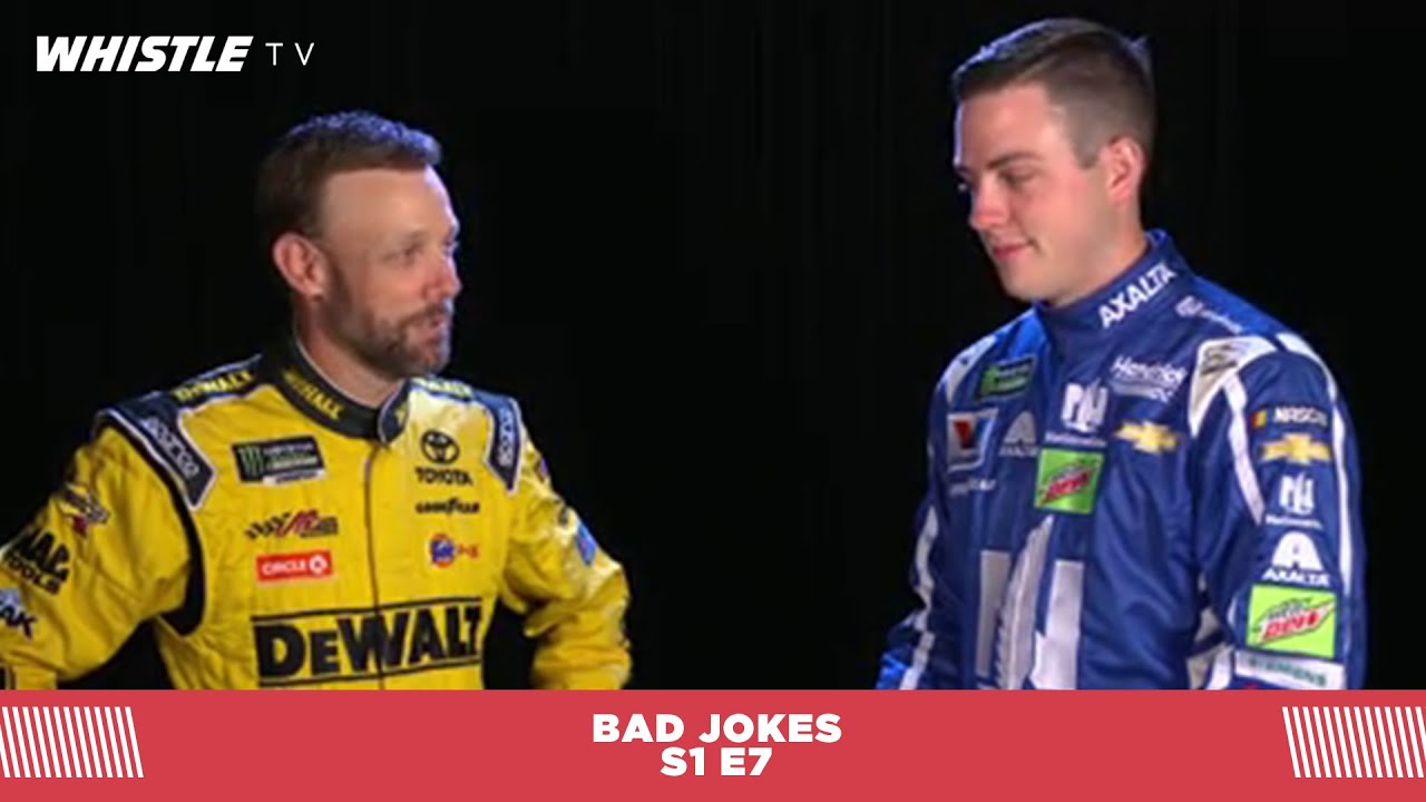 NASCAR Drivers Try NOT To Laugh!