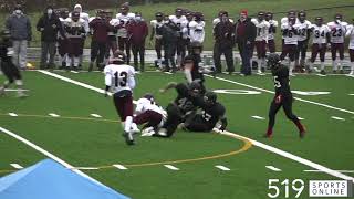 WCSSAA Football Playoffs (Sr. Semifinal) - Glenview Park Panthers vs Bluevale Knights