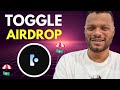 AIRDROP TOGGLE: TUTORIAL COMO FAZER E GANHAR MAIS PONTOS