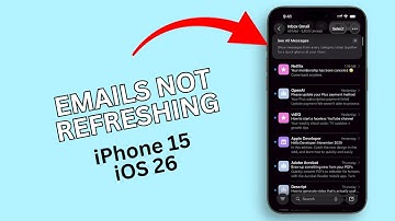 7 Reliable Fixes to Refresh Emails on iPhone 15 Mail App iOS 26
