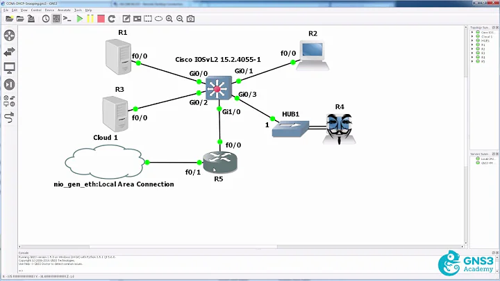 CCNA 200-125 - DHCP Snooping overview and lab