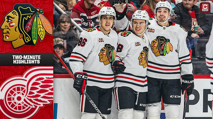 HAWKS KEEP ROLLING: Detroit Red Wings vs. Chicago Blackhawks (11/9/25) | Game Highlights