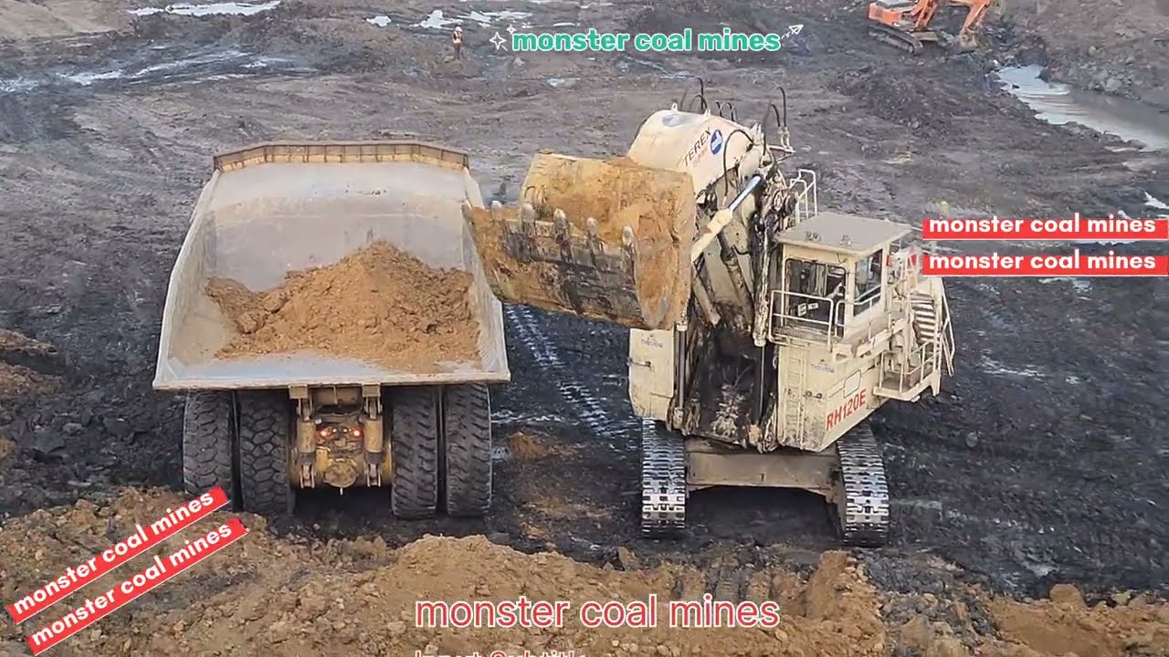 Loading a 450-Ton Giant! Liebherr 996 & Hitachi EX1900 Feed World's Biggest Dump Trucks