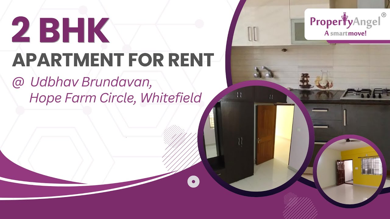 2BHK Apartment For Rent in Udbhav Brundavan, Bangalore|Hope Farm , Whitefield|PropertyAngel (8572)