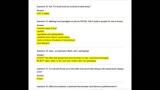 SERVSAFE CH. 4, 5 EXAM QUESTIONSActual Qs and Ans - Expert-Verified Explanation -Guaranteed passing