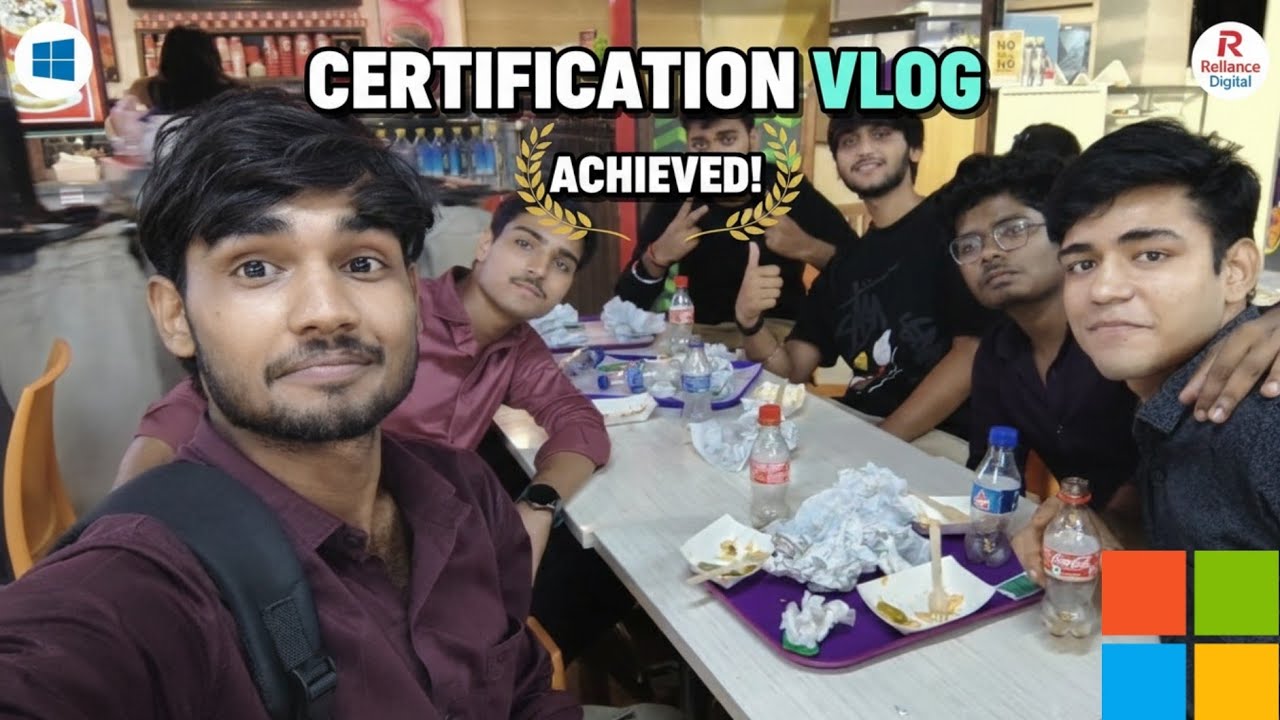 Certification Full Vlog | Vlog with Friends - YouTube