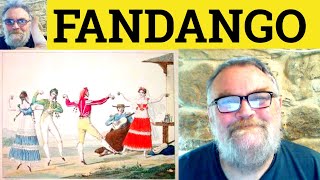 Fandango Meaning - Fandango Definition