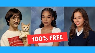 How to Make FREE, Unlimited AI Yearbook Photos of Anyone screenshot 4