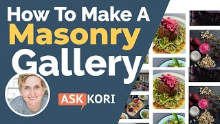 Create a Masonry Gallery For Your WordPress Website