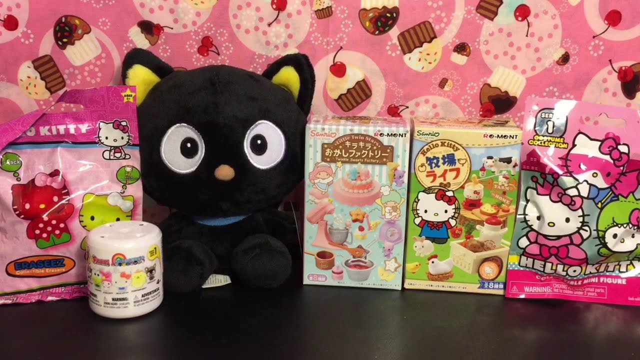 Unboxing Sanrio Fashems Rement Chococat Little Twin Stars Hello Kitty