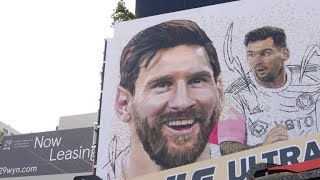 'Let's go Messi' fans show up at stadium to welcome Messi to Miami