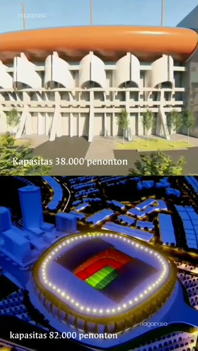 INDONESIA HEBAT..2 STADION BARU INI BAKAL SELESAI DI 2022