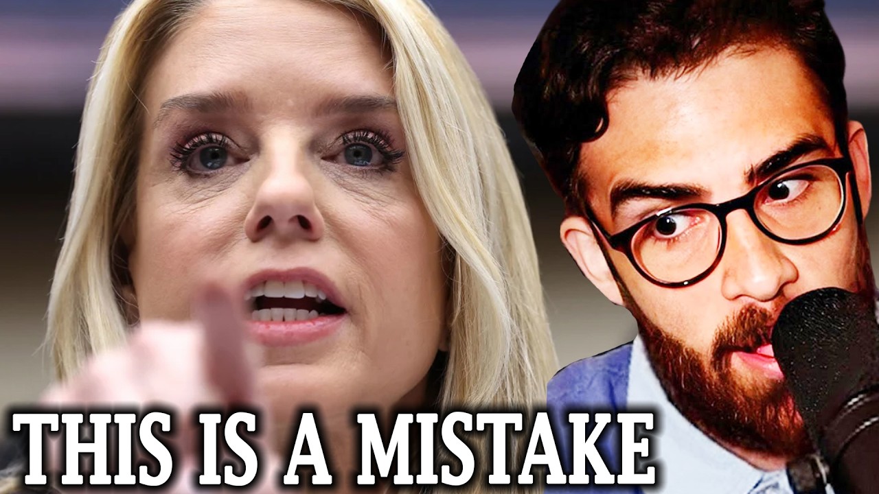 Pam Bondi Gets COOKED Live | HasanAbi Archive