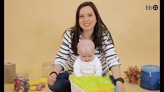 Estimulación sensorial para bebés a través de las manos