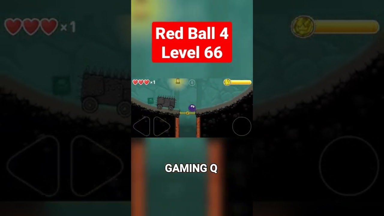 Red Ball 4 - Level 66 with BilBerry Ball