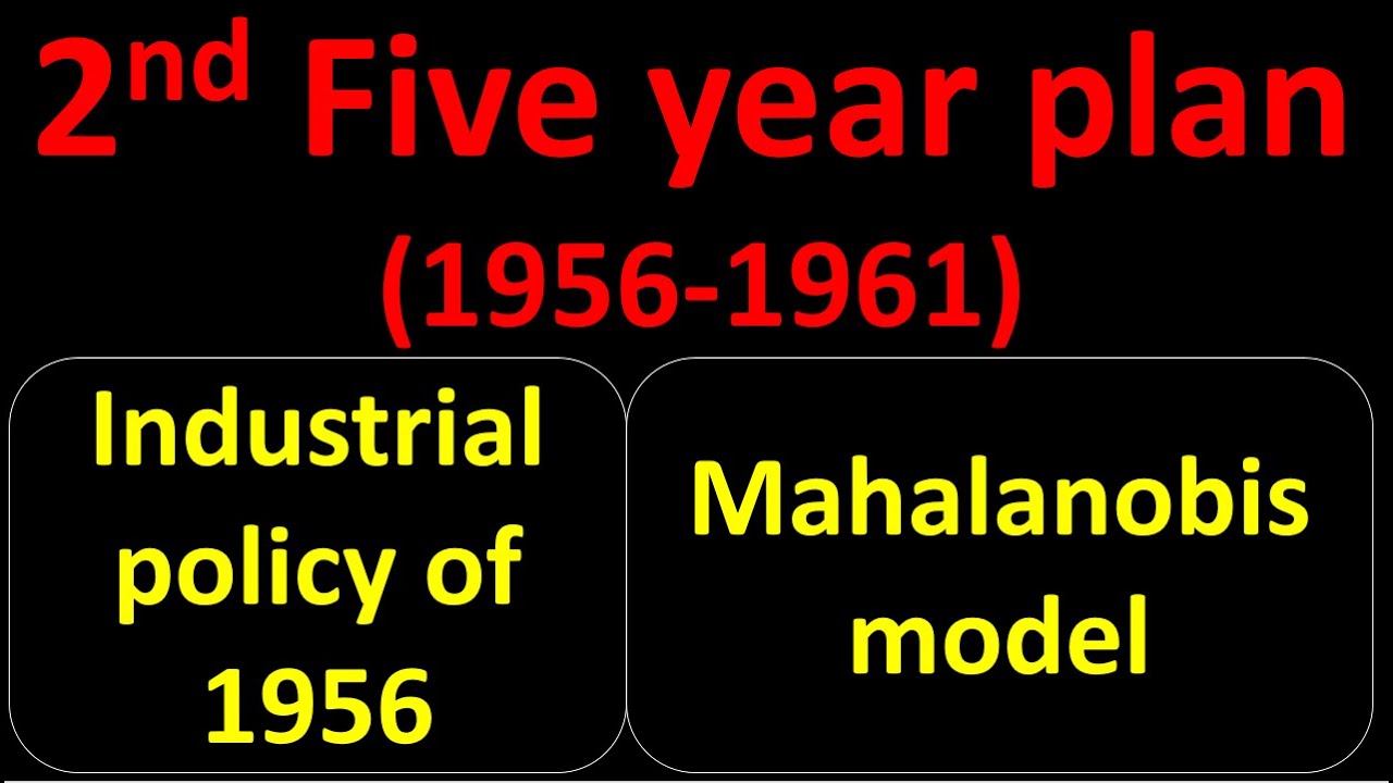 second five year plan of india