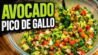 Homemade Avocado Pico de Gallo | Better Than Store-Bought