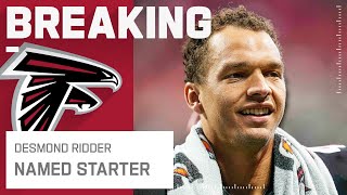 Breaking News: Desmond Ridder Named Starter for the Falcons!
