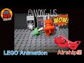 [レゴブロック アモングアス]  アニメーション "エアシップ編" Among Us bricks Animation  "The AIRSHIP"-