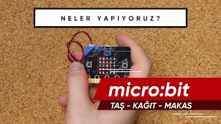 Microbit Taş - Kağıt - Makas