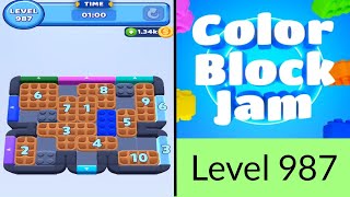 Color Block Jam Level 987 screenshot 5