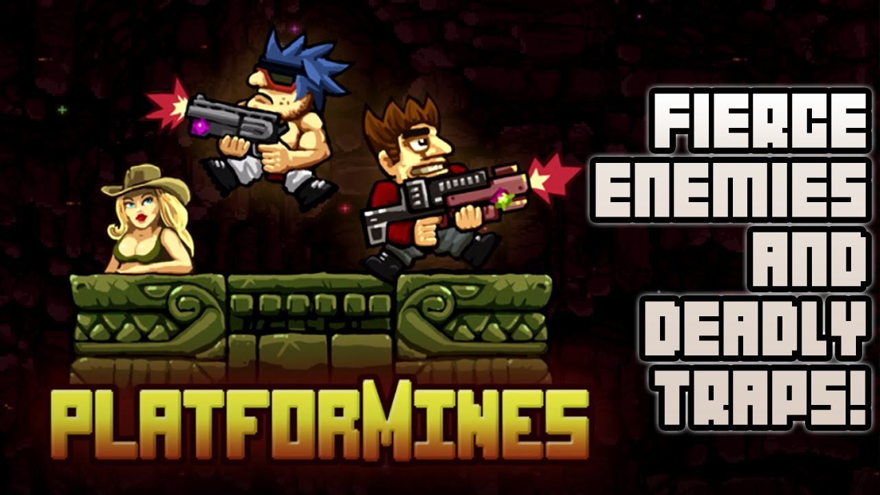 Platformines - PC - Fierce enemies and deadly traps! (trailer)