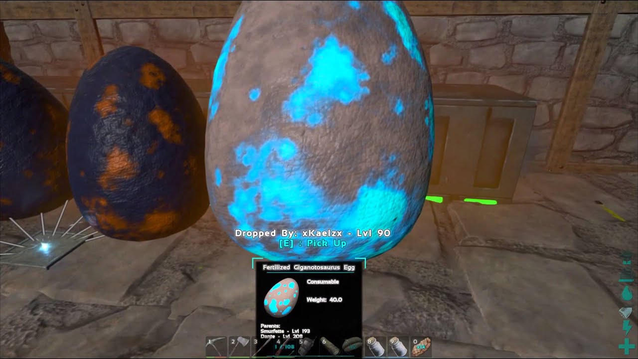 Ark Survival Evolved New Giga Baby, Argy & Oviraptor E7 YouTube