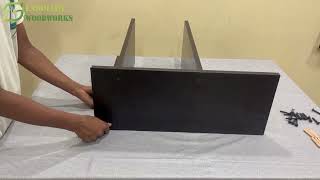 How to Assemble LBS-5T Wenge Bookshelf | Easy DIY Step-by-Step Guide