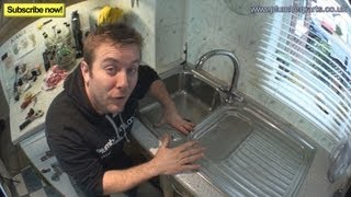 HOW TO REMOVE / INSTALL KITCHEN SINK  Plumbing Tips
