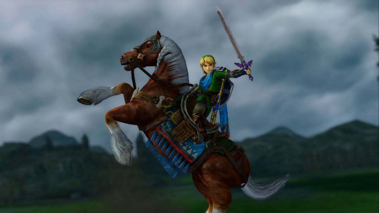 3. "Link with Blue Hair" by Hyrule Warriors - wide 4