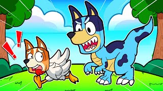 ¡BLUEY Y BINGO se CONVIERTEN en ANIMALES en ROBLOX! 😱🤣 LAS AVENTURAS DE BLUEY Y BINGO en ROBLOX