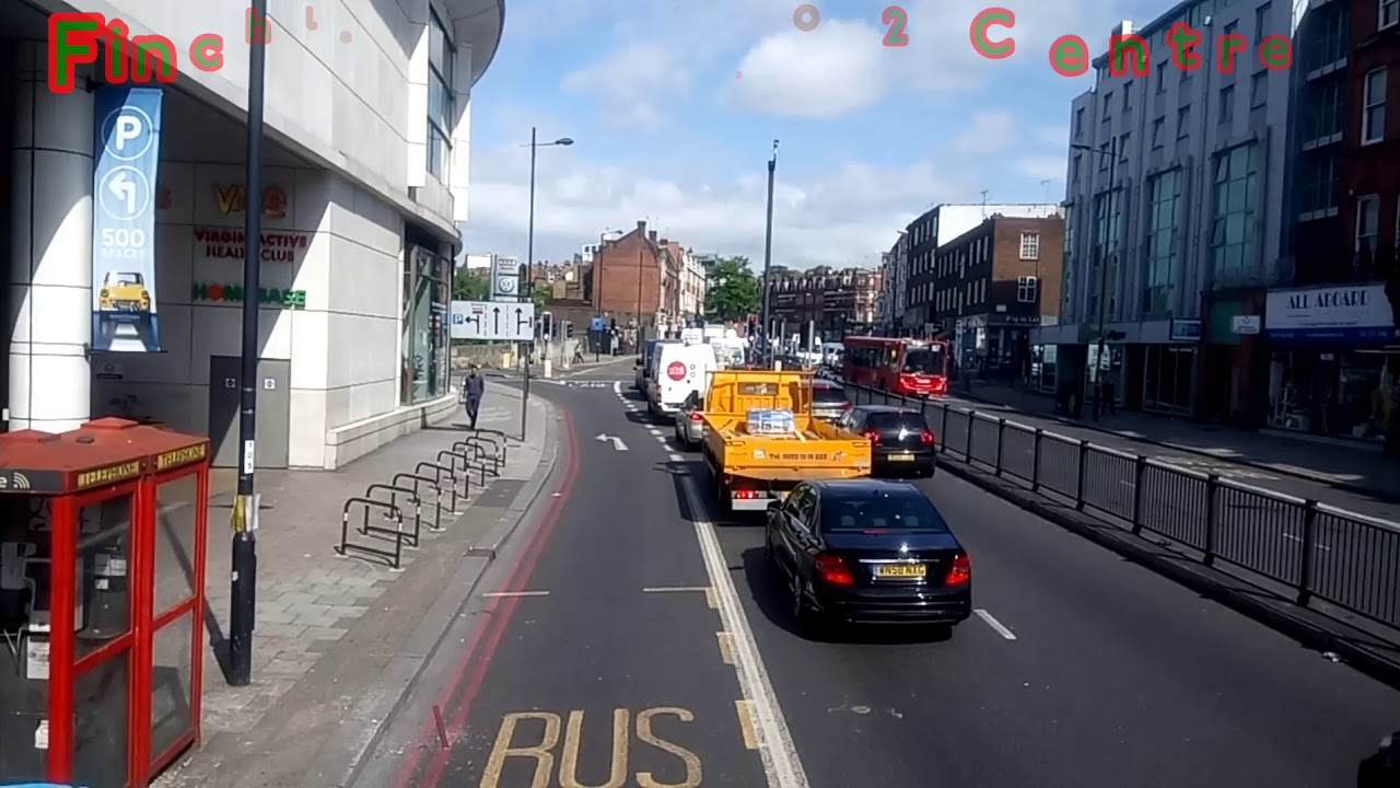 FULL ROUTE VISUAL | London Bus Route 13 - Victoria to North Finchley | MV38207 (LJ17WRK)
