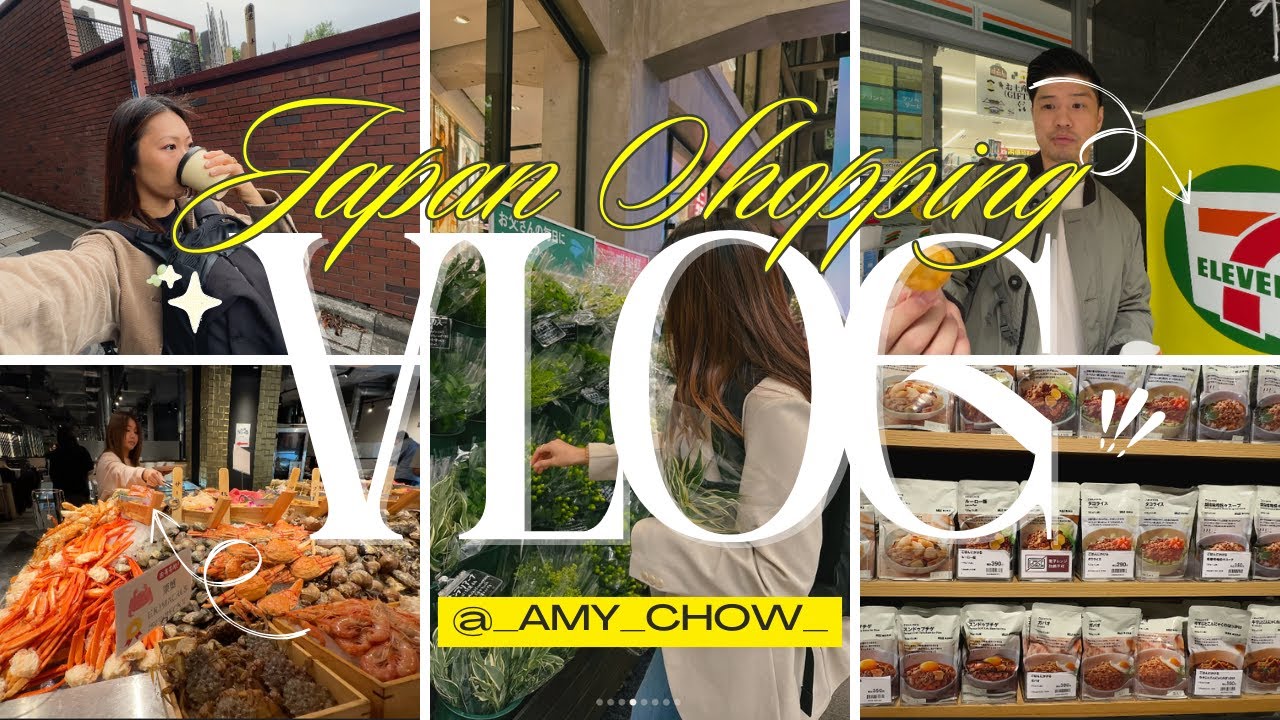 Tokyo, Japan Shopping & Seafood Buffet 2025 | Ginza Happo, BIC CAMERA, LOFT Korean Skincare, Uniqlo