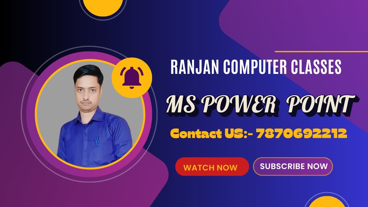 POWER POINT TUTORIAL PART 1 - YouTube