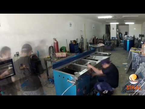 como se hacen las estufas industriales