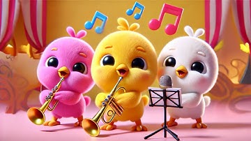 Con Chim Non, Một Con Mịt, Con Heo Đất - Nhạc Thiếu Nhi 4K Vui Nhộn - Bé Xem Cả Ngày Không Mè Nheo