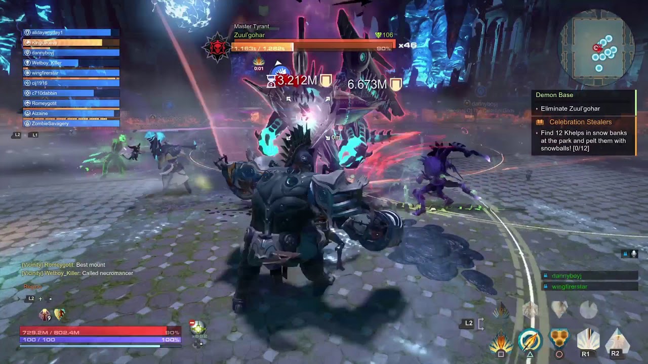 Zuul'gohar Guide (F2 Demon Distortion) - Skyforge PS4/XB1