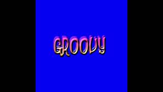 Custom animated Tenna Word art text blue screen GROOVY