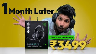 Razer BlackShark V2 X Review - After 1 Month | Best Wired Headphone