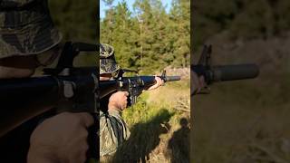 Suppressed M16A1