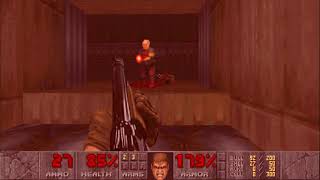Episode 1 Level 1 (Hangar) HD 1080P - The Ultimate Doom (1995) - PC