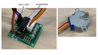 Raspberry Pi Pico and Stepper Motor 28BYJ-48