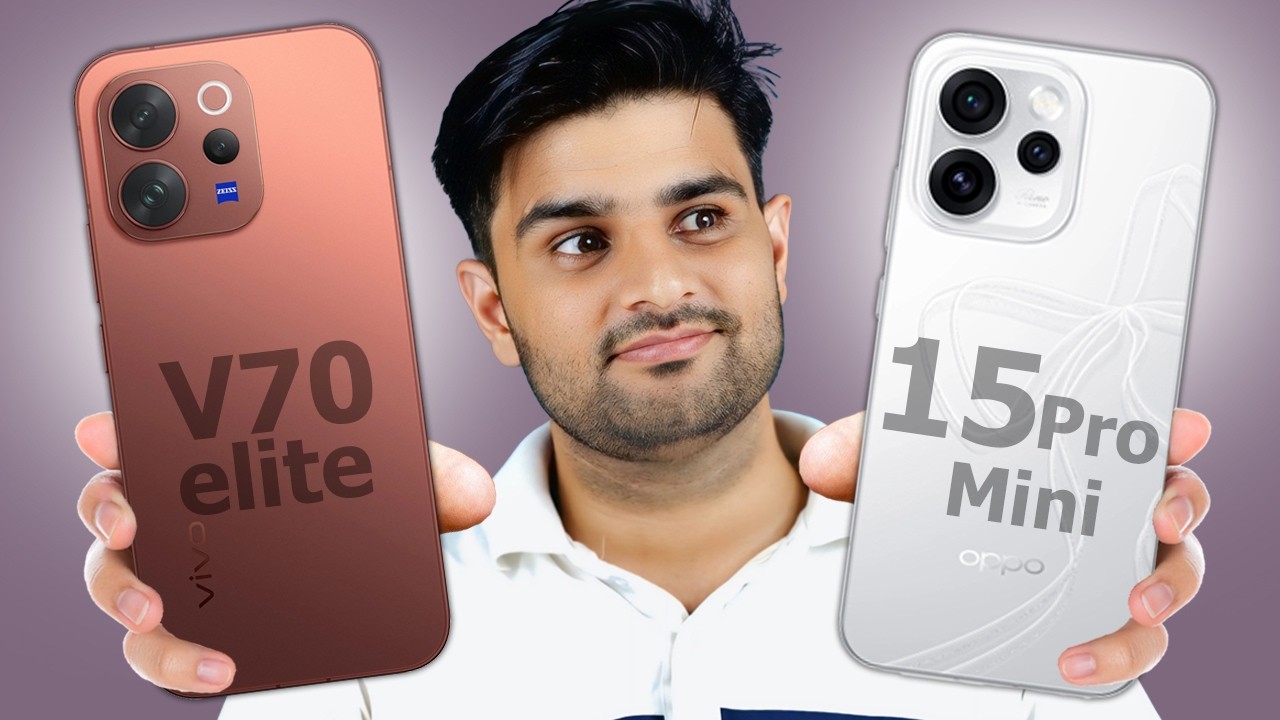 Vivo V70 Elite vs Oppo Reno 15 Pro mini Full Comparison  || Camera Test || BGMI Test
