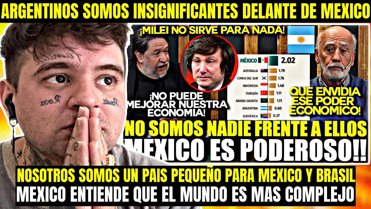 ¡Argentinos Sorprenden y Hablan Mejor de México que de Milei!