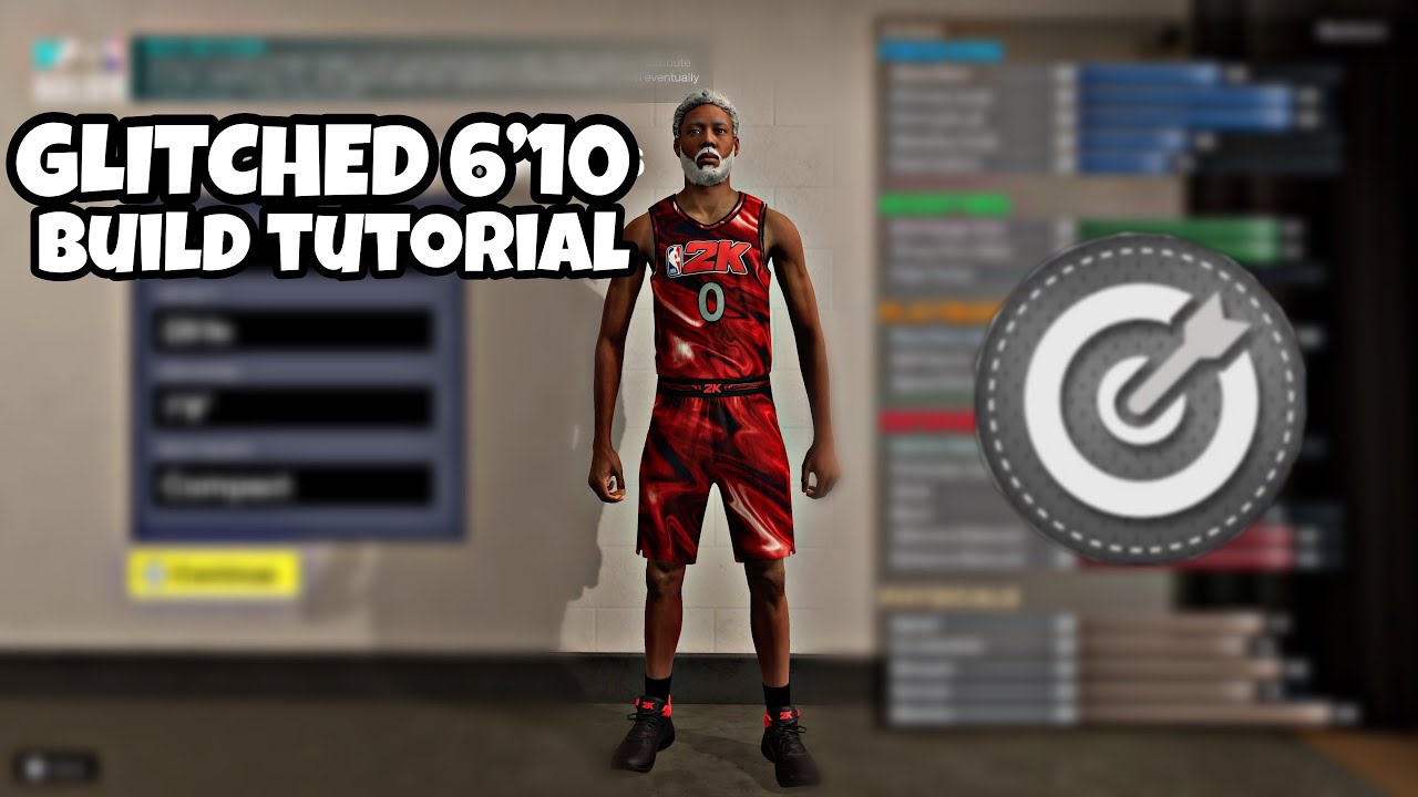 GLITCHED 6’10 BUILD TUTORIAL🥷 (NBA 2K23 BUILDER👴🏾) - YouTube