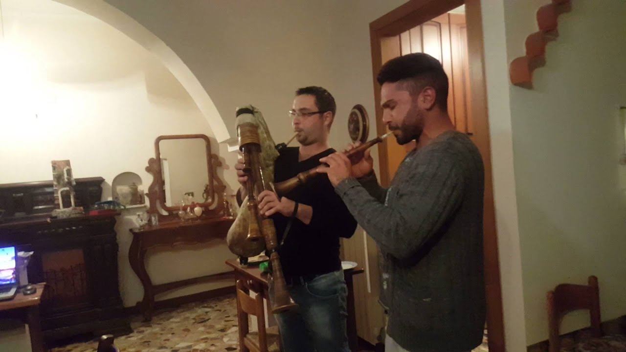 Zampogna and ciaramella in San Gregorio Magno!