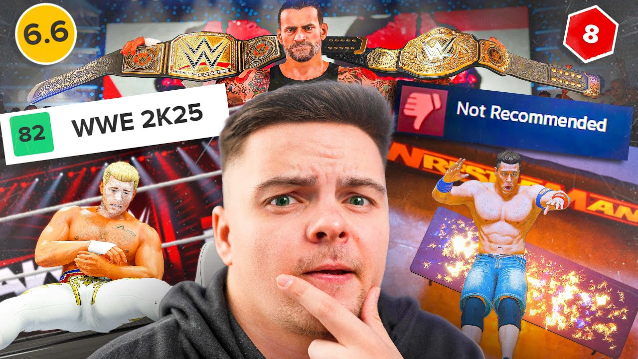 Опыт WWE 2K25 на данный момент..