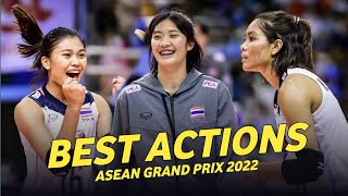 นุกนิก" ณัฏฐณิชา ใจแสน | Best Actions - Asean Grand prix 2022