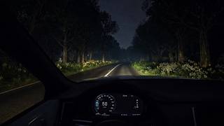 Quiet Night Drive 🌙 | Fall Asleep with Smooth Calm Driving (Soft Ambient Music) screenshot 4