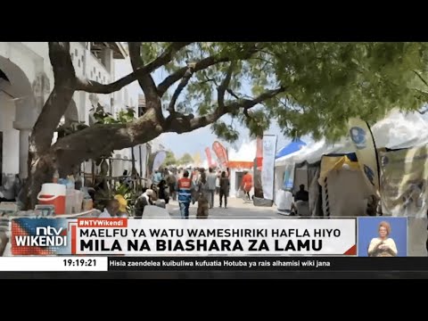 Shughuli Zashika Kasi Lamu Katika Sherehe Za Utamaduni Za Ishirini Na Tatu